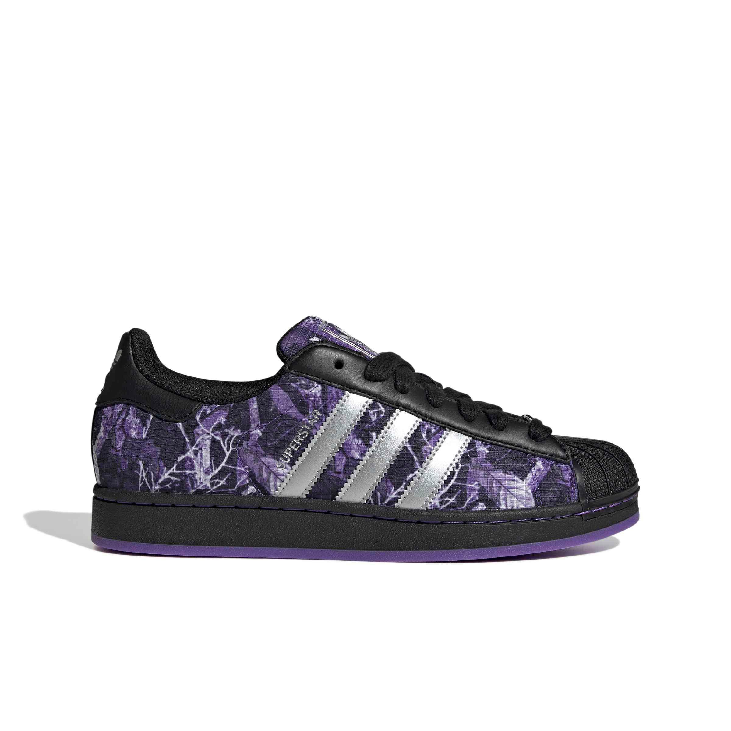 adidas Originals Superstar II "Pulse Rush/Silver Metallic/Core Black" Men's Shoe - PURPLE/SILVER/BLACK